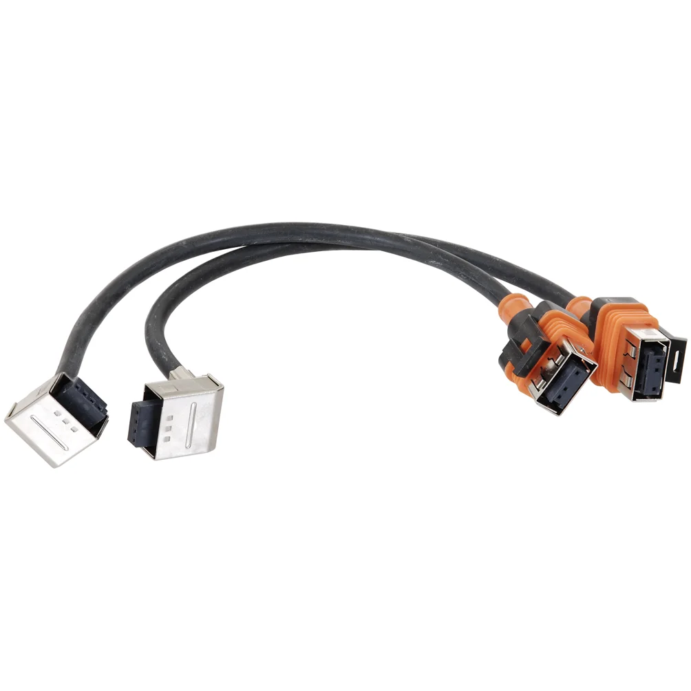 DS1, Strømkabel plugg 25cm.par