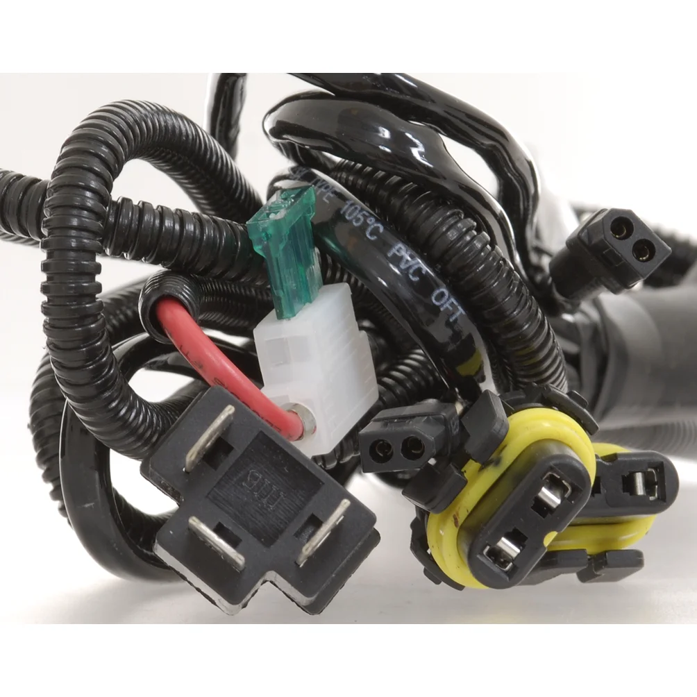 Relé-kabelsett for Bi Xenon H4, 12V