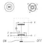 Trykkbryter sidemarkerlys