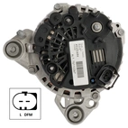 VW Amarok Dynamo 12V-110A, 6 poles