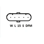 Spenningsregulator 24V Mitsub.kod 565
